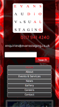 Mobile Screenshot of evansstaging.co.uk
